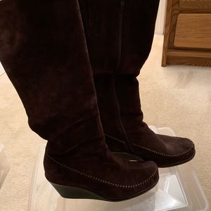 Brown Aerosols Slouchy Boots
